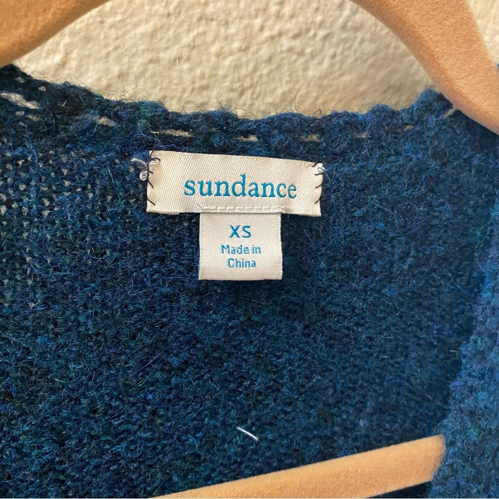 Sundance Wool Blend Button Up Cardigan Sweater - Picture 4 of 6